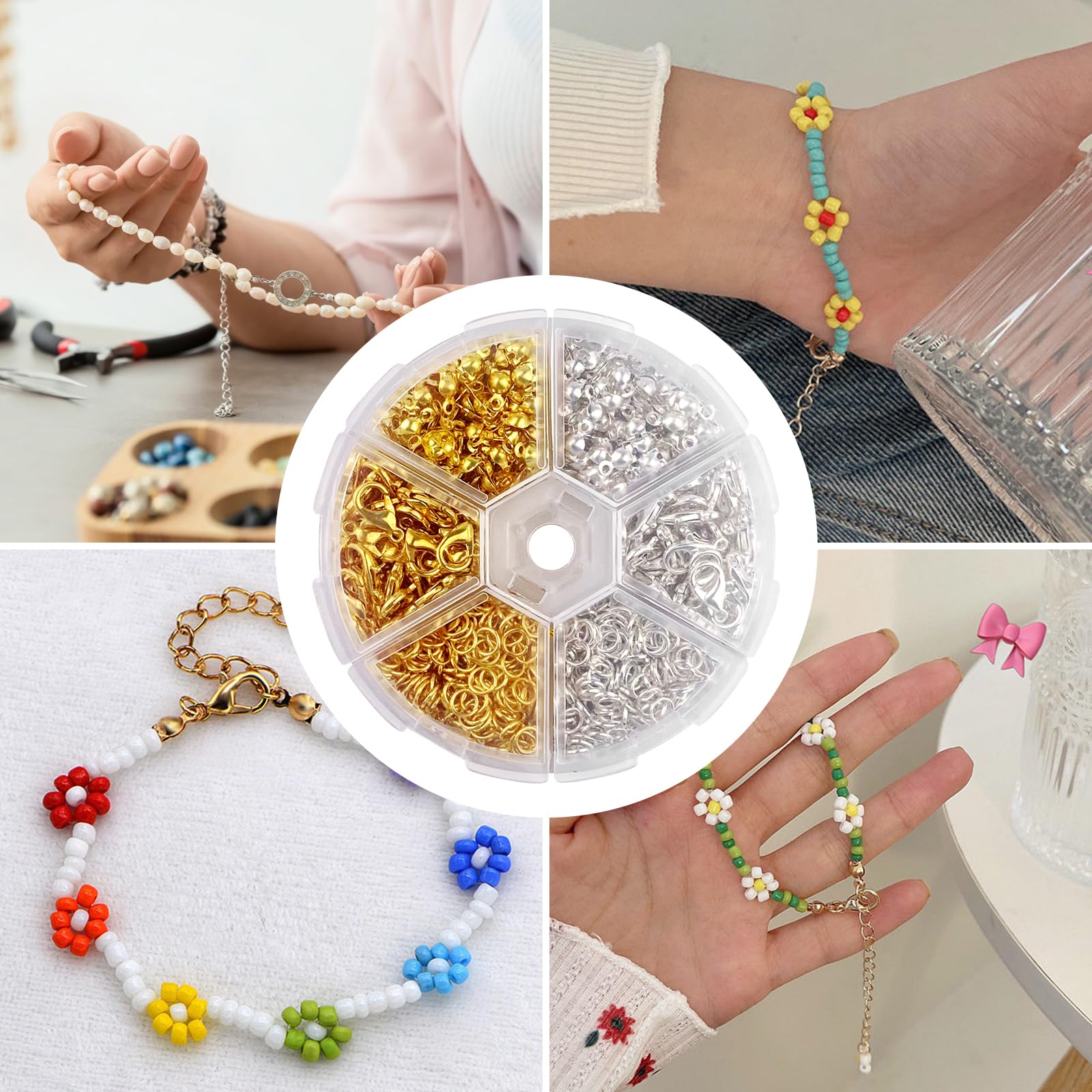 Lixiluxia 920 pcs necklace clasps, bracelet clasp : Amazon.sg: Fashion